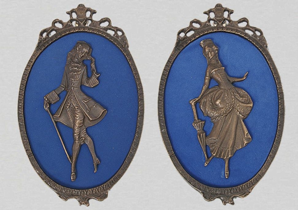 Парное панно Virtus "Дама и кавалер" (арт. 1233)
