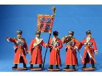 Набор оловянных солдатиков "Казаки"