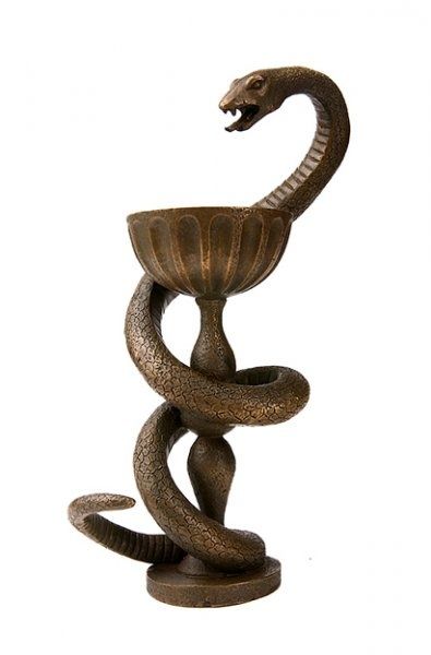 Символ медицины  " Чаша со змеей "