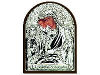 Икона Божией Матери "Трех Радостей" (серебро 960*) в раме классика