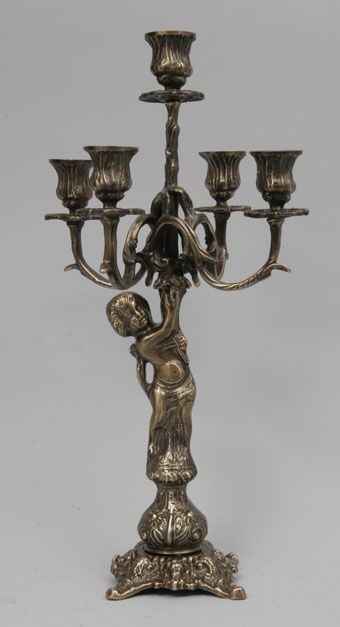 Пара канделябров на 5 свечей Virtus "Ангел" (арт. 4012)