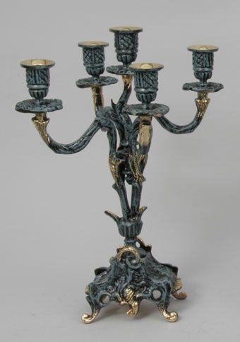 Пара канделябров на 5 свечей Virtus (арт. 4069)