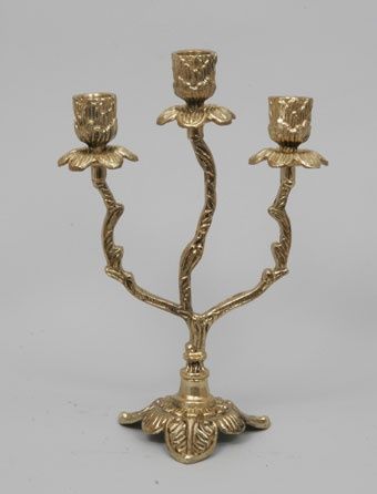 Пара канделябров на 3 свечи Virtus (арт. 4080)