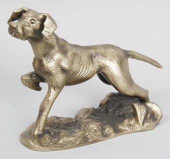 Статуэтка из бронзы Virtus "Охотничья собака" (арт. 1809)