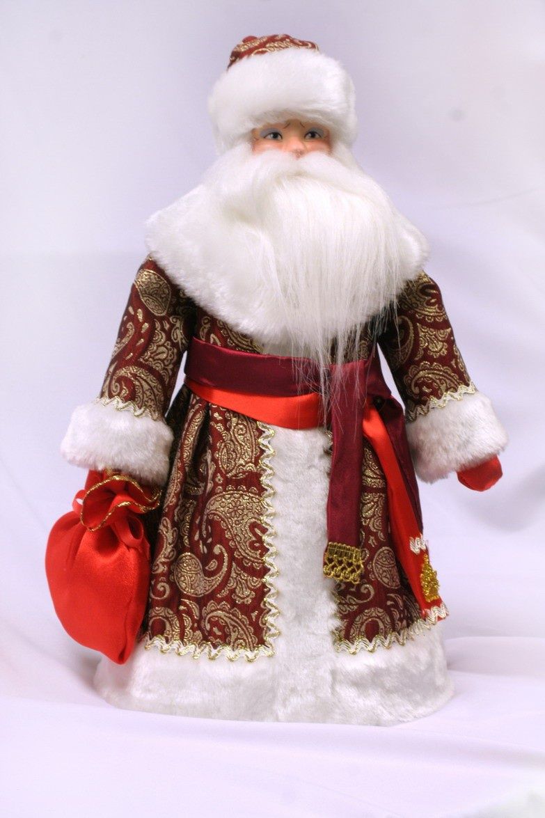 Кукла Дед Мороз конфетница 338