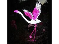 Объемная светодиодная фигура Фламинго, 155х95 см, 45 Вт, 640 диодов